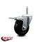 Service Caster 4 Inch Soft Rubber Wheel Swivel 34 Inch Threaded Stem Caster Total Lock Brake SCC SCC-TSTTL20S414-SRS-34212 - alternate 4